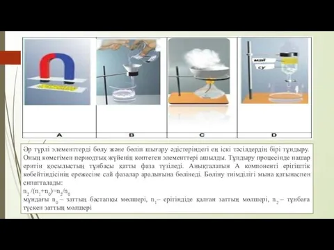 Әр түрлі элементтерді бөлу және бөліп шығару әдістеріндегі ең іскі