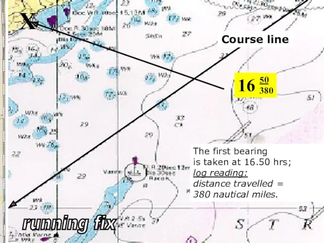 X Course line 16 50 380 The first bearing is