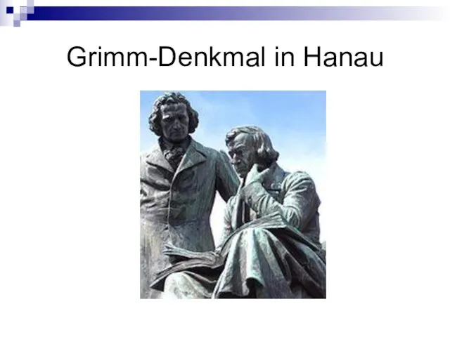 Grimm-Denkmal in Hanau
