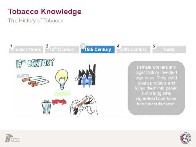 Tobacco Knowledge The History of Tobacco Female workers in a