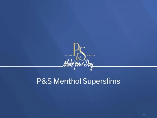 P&S Menthol Superslims