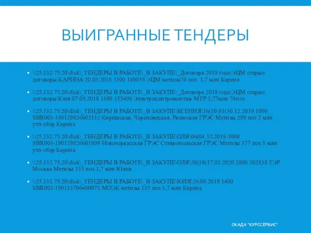 ВЫИГРАННЫЕ ТЕНДЕРЫ \\25.132.75.20\disk\_ТЕНДЕРЫ В РАБОТЕ\_В ЗАКУПЕ\_Договора 2018 года\ЭЦМ старые договоры\КАРИНА