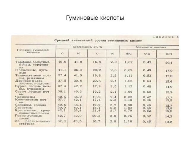 Гуминовые кислоты