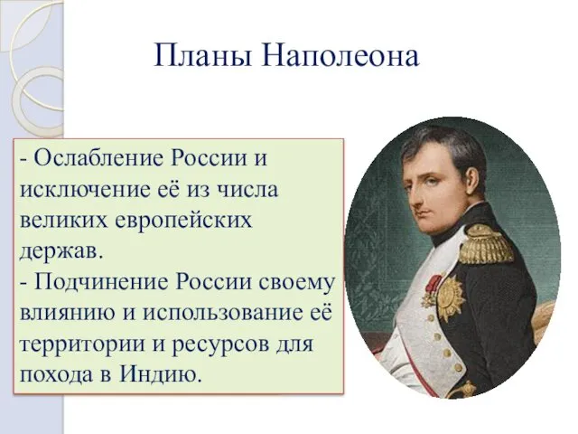 Планы Наполеона «Если я возьму Киев – я возьму Россию