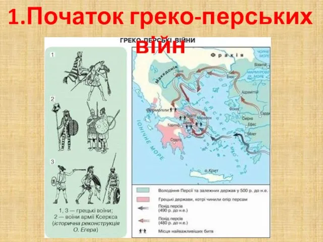 1.Початок греко-перських війн