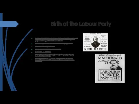 Birth of the Labour Party Its origins > in the