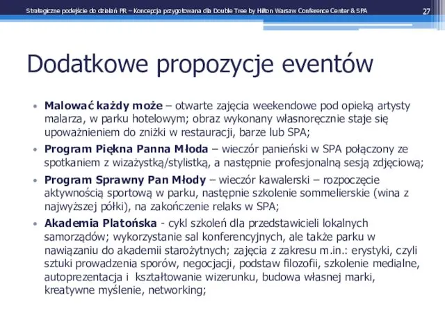 Dodatkowe propozycje eventów Malować każdy może – otwarte zajęcia weekendowe