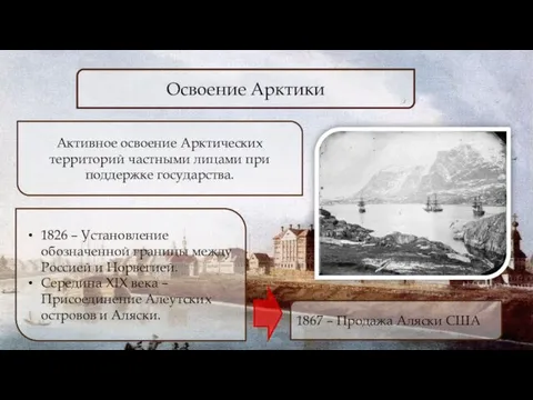 Освоение Арктики Активное освоение Арктических территорий частными лицами при поддержке