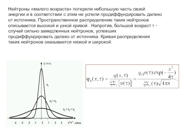 Нейтроны «малого возраста» потеряли небольшую часть своей энергии и в