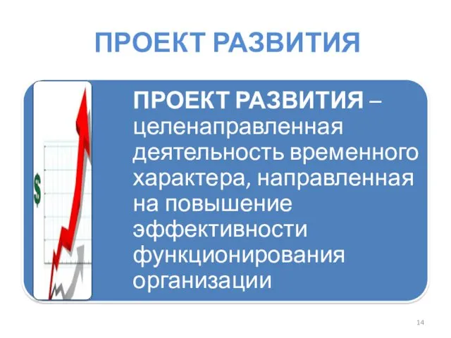 ПРОЕКТ РАЗВИТИЯ