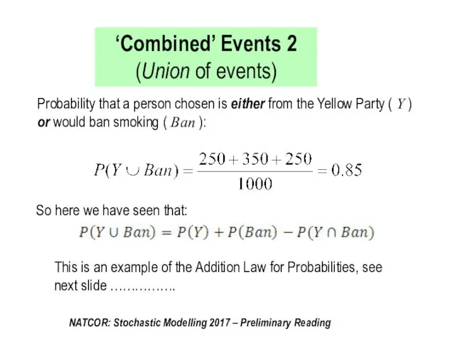 Probability that a person chosen is either from the Yellow