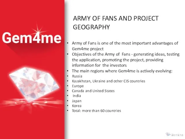 ARMY OF FANS AND PROJECT GEOGRAPHY Army of Fans is one of the