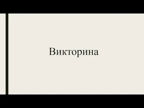 Викторина