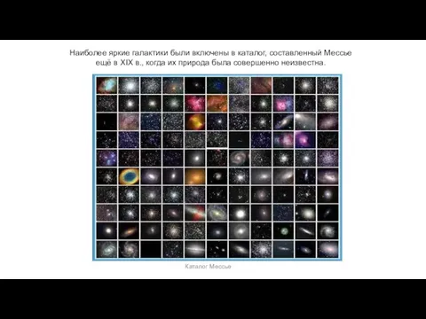 Веста Паллада Каталог Мессье Наиболее яркие галактики были включены в