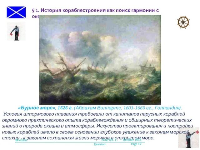 Revision: Revision: § 1. История кораблестроения как поиск гармонии с