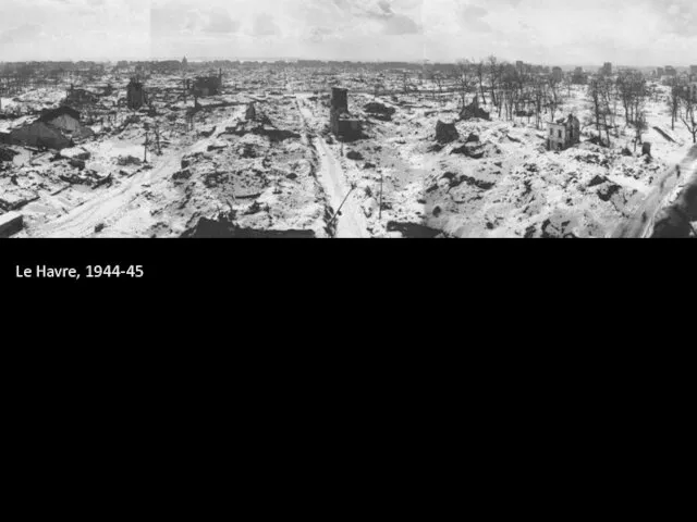 Le Havre, 1944-45