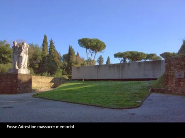 Fosse Adrestine massacre memorial