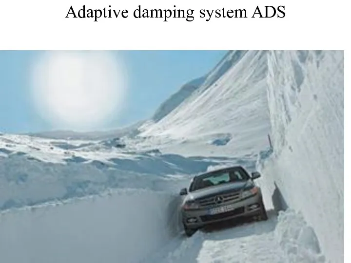 Adaptive damping system ADS