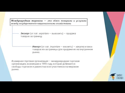 Экспорт (от лат. exportare — вывозить) — продажа товаров за