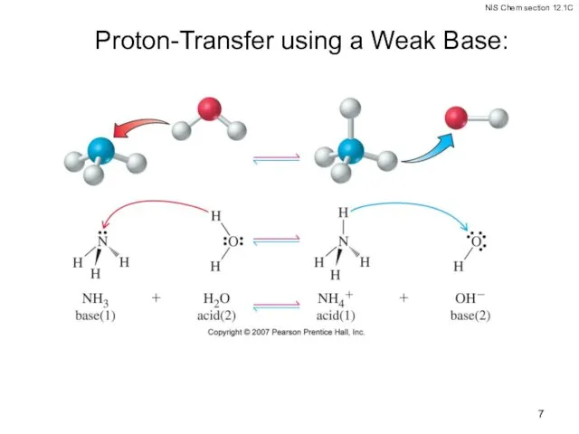 Proton-Transfer using a Weak Base: