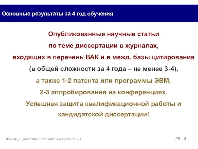 Опубликованные научные статьи по теме диссертации в журналах, входящих в