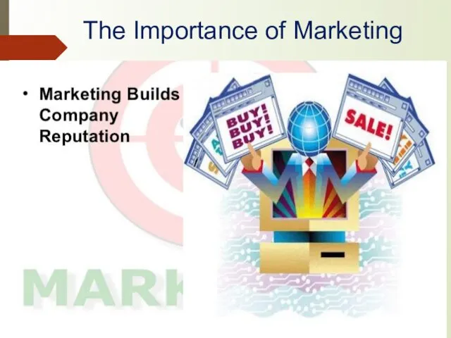 The Importance of Marketing