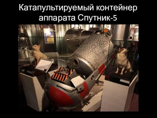 Катапультируемый контейнер аппарата Спутник-5