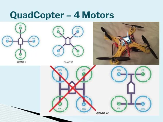 QuadCopter – 4 Motors