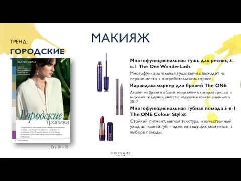 Многофункциональная тушь для ресниц 5-в-1 The One WonderLash Многофункциональная тушь