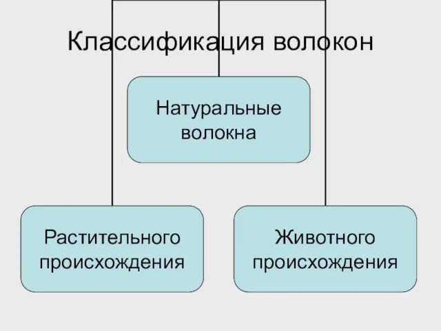 Классификация волокон