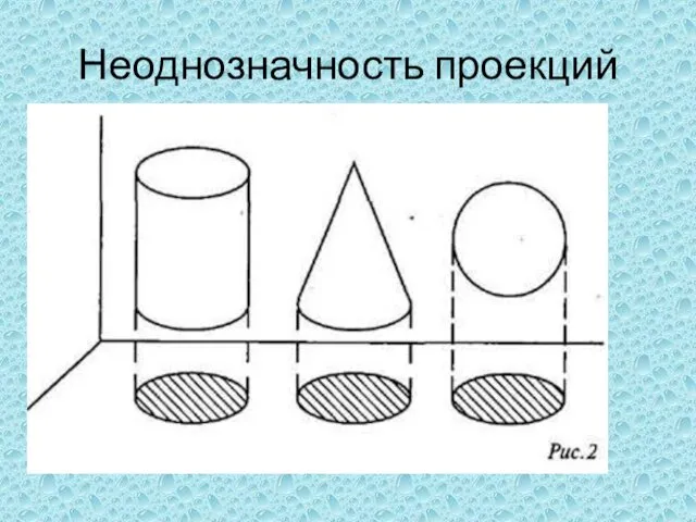 Неоднозначность проекций