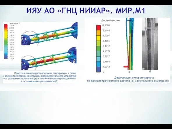 ИЯУ АО «ГНЦ НИИАР». МИР.М1