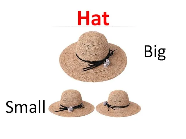 Hat Big Small