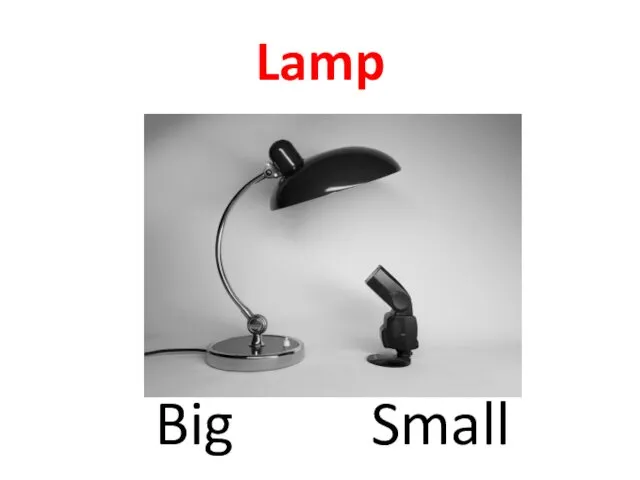 Lamp Big Small