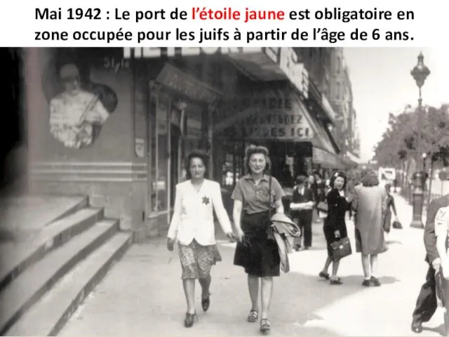 Mai 1942 : Le port de l’étoile jaune est obligatoire