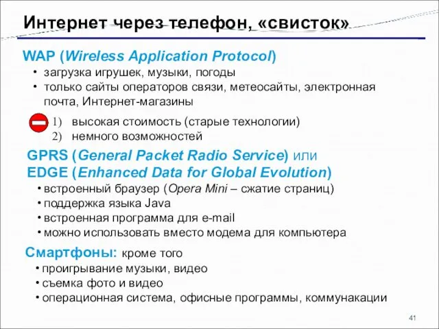 Интернет через телефон, «свисток» WAP (Wireless Application Protocol) загрузка игрушек,