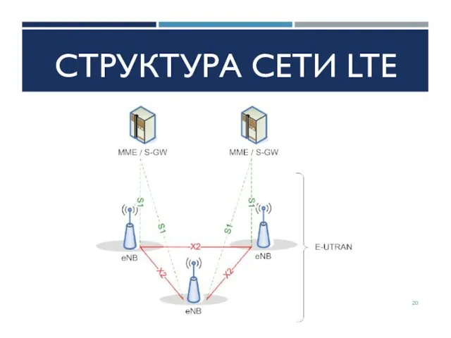 СТРУКТУРА СЕТИ LTE