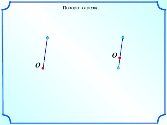 Поворот отрезка.