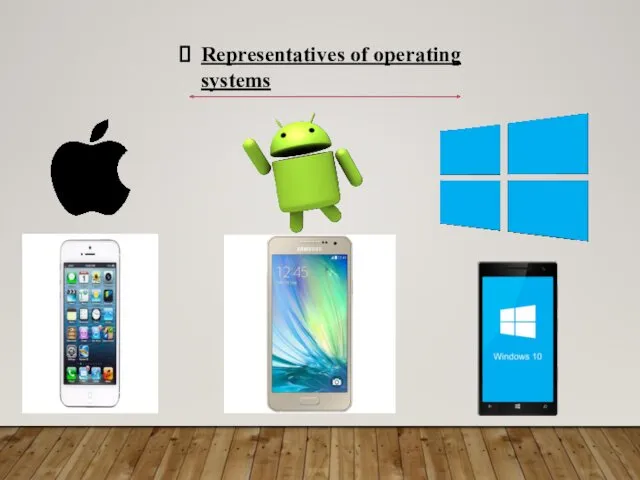 Representatives of operating systems