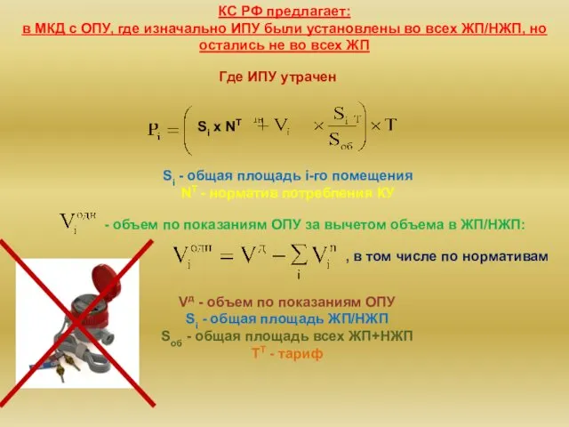 КС РФ предлагает: в МКД с ОПУ, где изначально ИПУ были установлены во