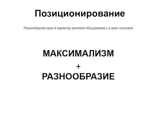 Позиционирование