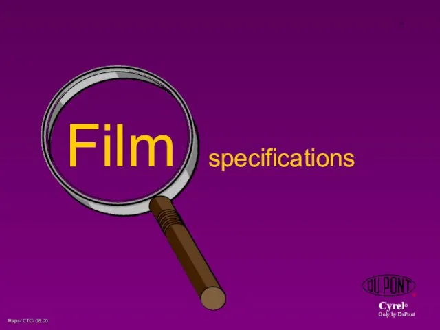 Film specifications