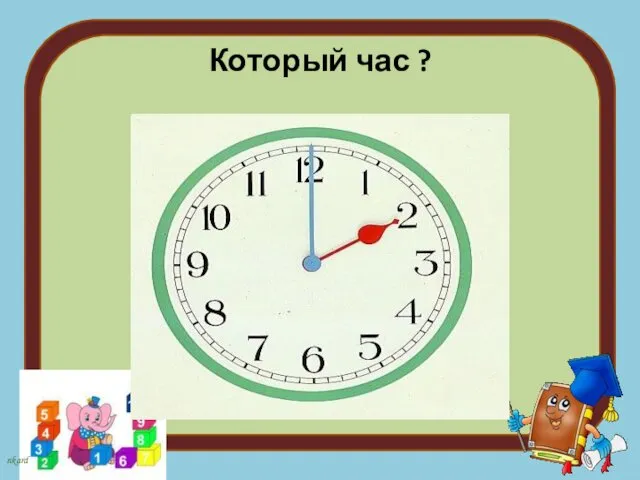 Который час ?
