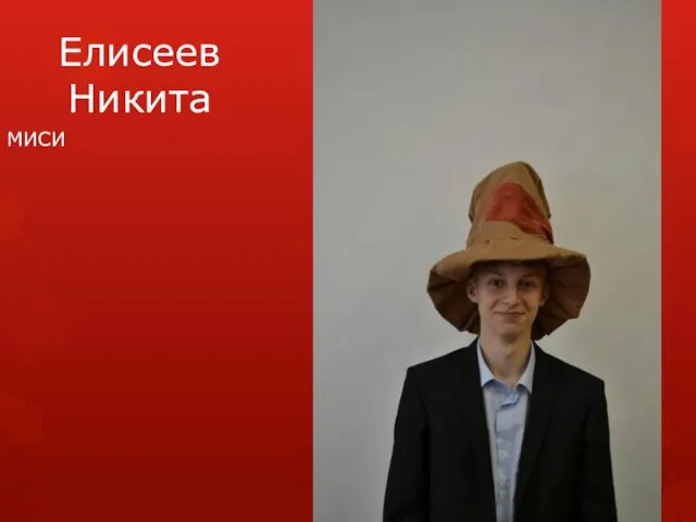 Елисеев Никита МИСИ