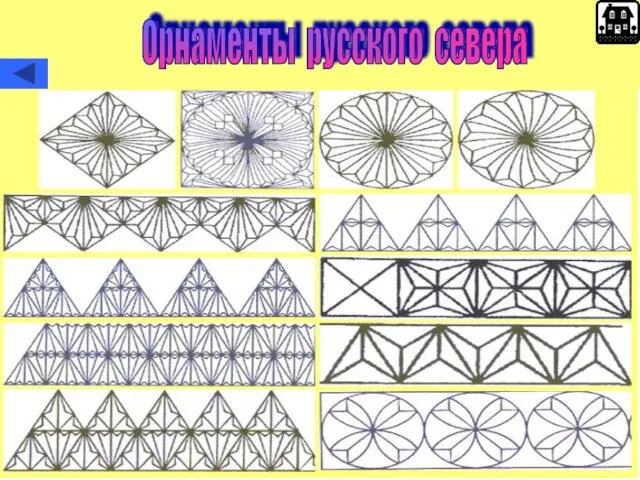 Орнаменты русского севера