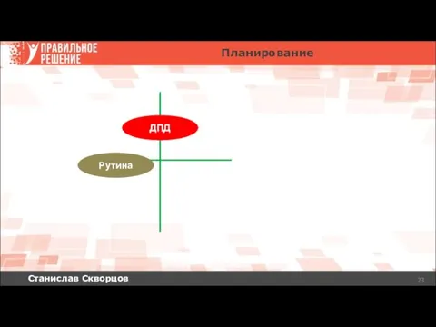 Станислав Скворцов Планирование В-Ср В Ср ДПД Рутина