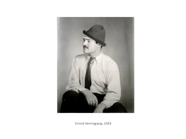 Ernest Hemingway, 1924