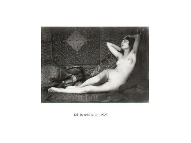 Kiki in odalisque ,1925