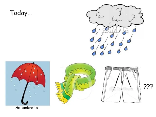 Today... ??? An umbrella