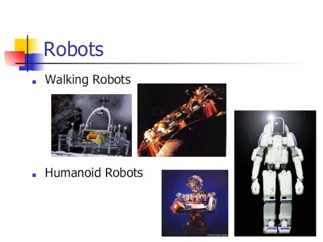 Robots Walking Robots Humanoid Robots